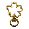 Crafteria FLOWER / GOLD DESIGNER LOBSTER KEYCHAIN