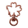 Crafteria FLOWER / ROSE GOLD DESIGNER LOBSTER KEYCHAIN