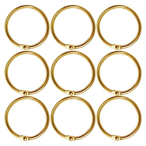 Crafteria 30MM / GOLD BOOK BINDING RING