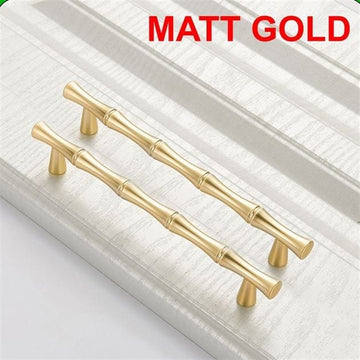 my store RESIN ACC GOLD 6" BAMBOO METAL HANDLE