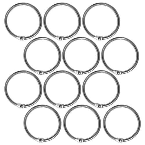 Crafteria 25MM / SILVER BOOK BINDING RING