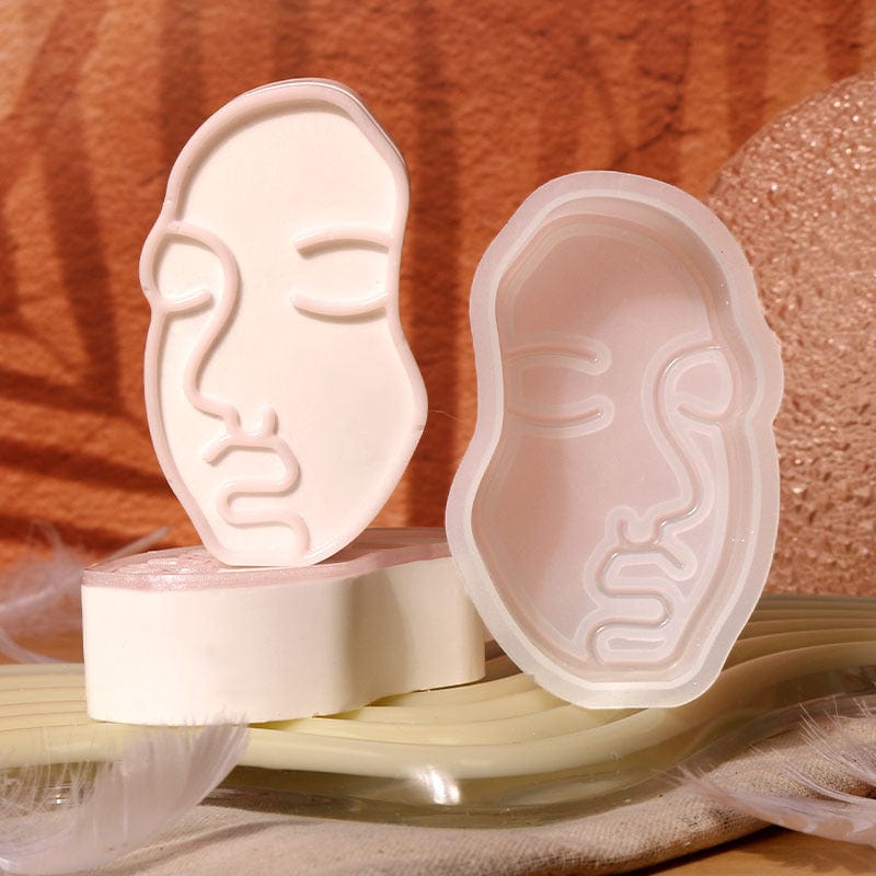 My Store Silicon Mould Face Theme Soap & Candle Mould