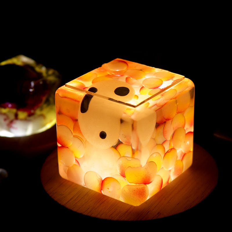 My Store Silicon Mould 4.2 Cm Cube Shaped Paper Weight Mould
