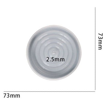 My Store Silicon Mould Small Round Incense Stick (Agarbathi) Stand Mould