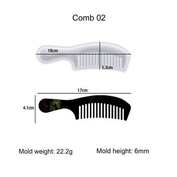 My Store Silicon Mould Comb Mould 02