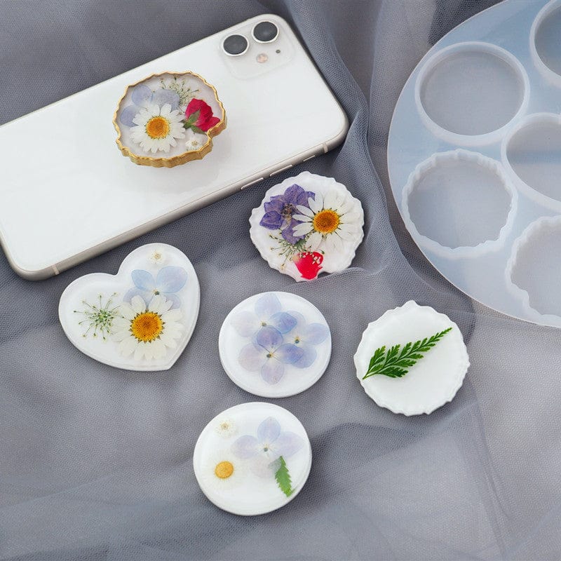Crafteria Silicon Mould 7 Cavity Pop Socket Mould