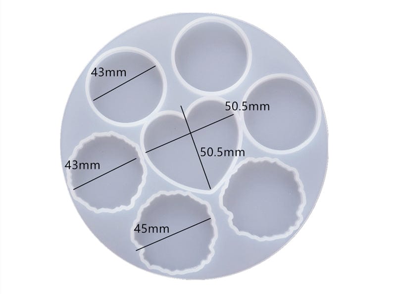 Crafteria Silicon Mould 7 Cavity Pop Socket Mould
