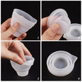 My Store Silicon Mould 500ML Folding  Mixing & Measuring Cup Mould