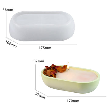My Store Silicon Mould Large Ship Gypsum Flower Pot Mould