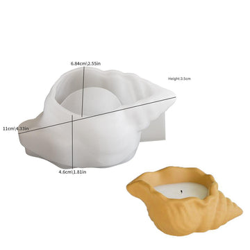 My Store Silicon Mould Luna Spiral Conch Mould