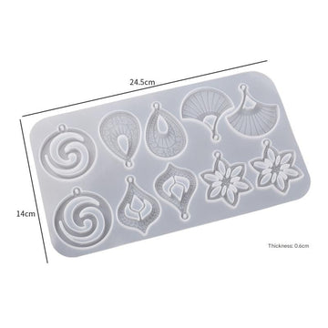 My Store Silicon Mould Earring Mould