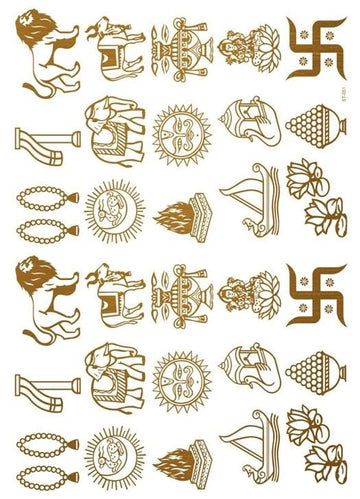 Crafteria Printed Sticker D51