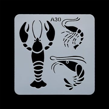 Crafteria Stencil A030