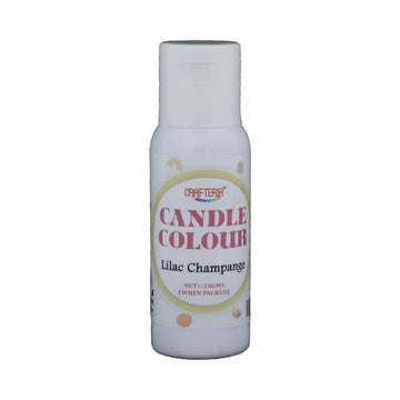 Crafteria Lilac Champange Candle Colour