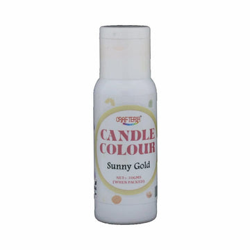 Crafteria Sunny Gold Candle Colour