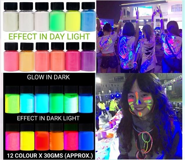 Glow In Dark Powder Crafteria