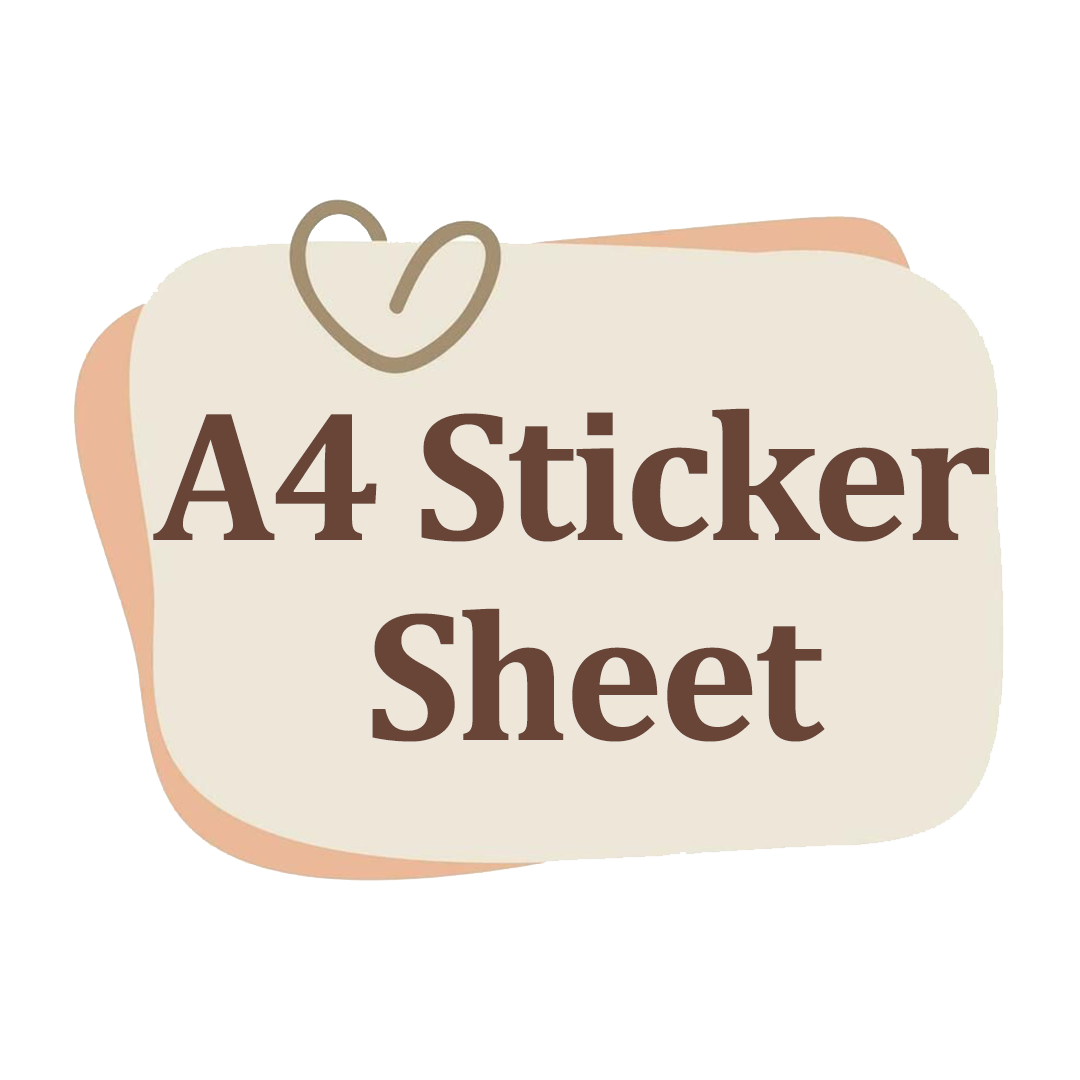 A4 Sticker Sheet