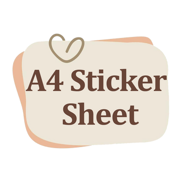 A4 Sticker Sheet
