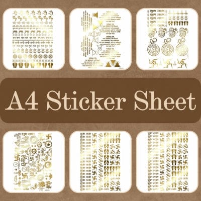 A4 Sticker Sheet