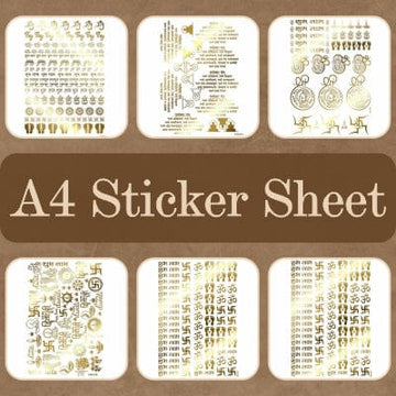 A4 Sticker Sheet