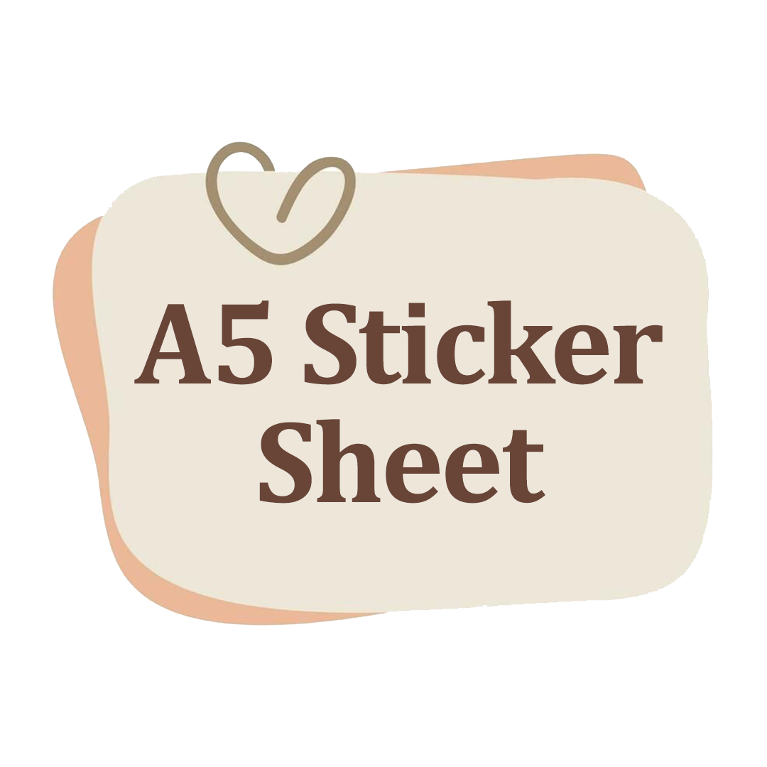 A5 Sticker Sheet