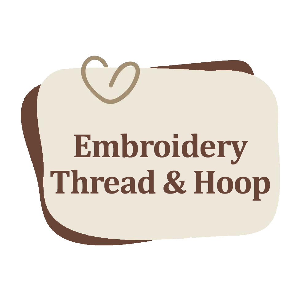 Embroidery Thread & Hoop