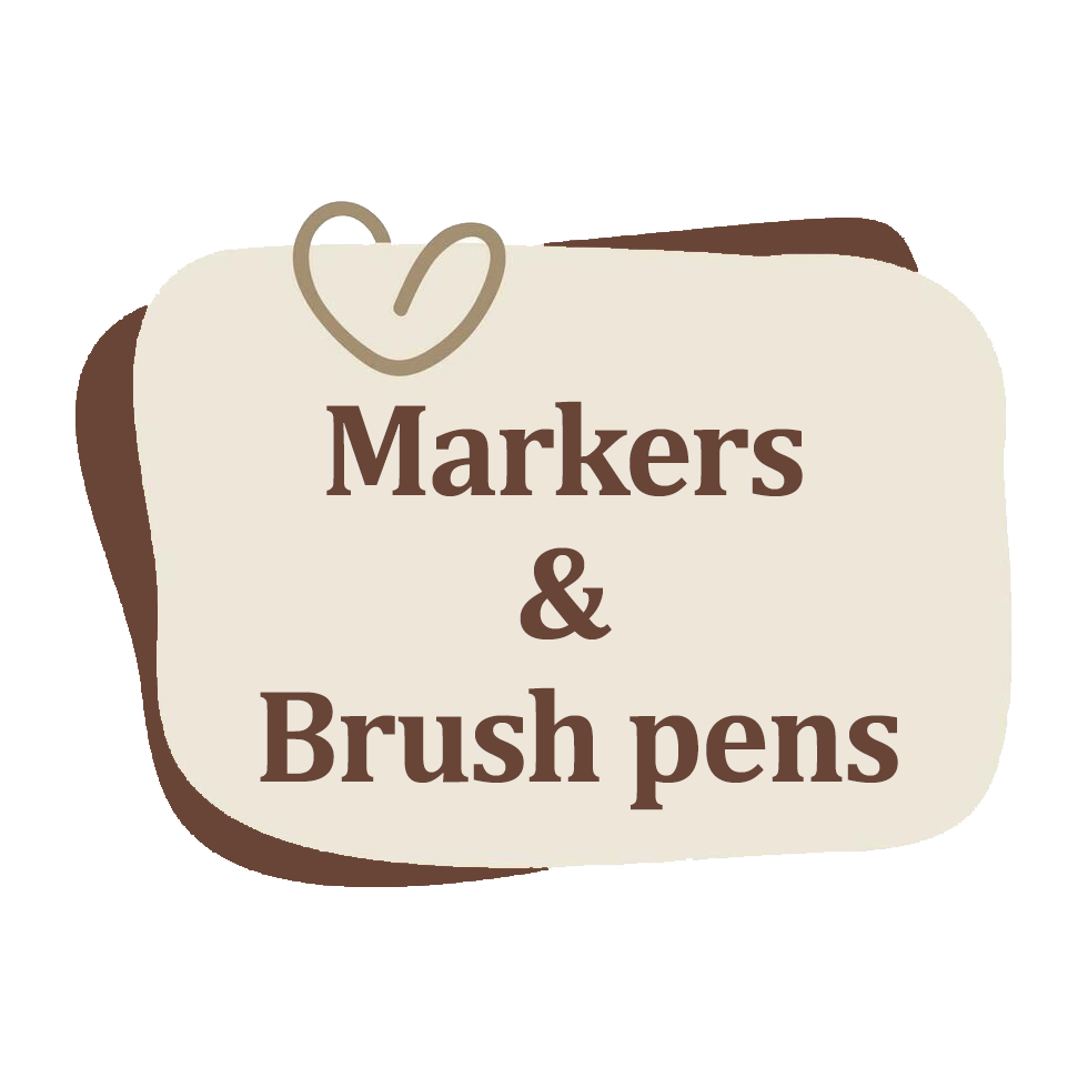 Markers & Brush pens