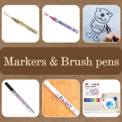 Markers & Brush pens