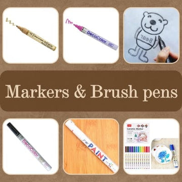 Markers & Brush pens