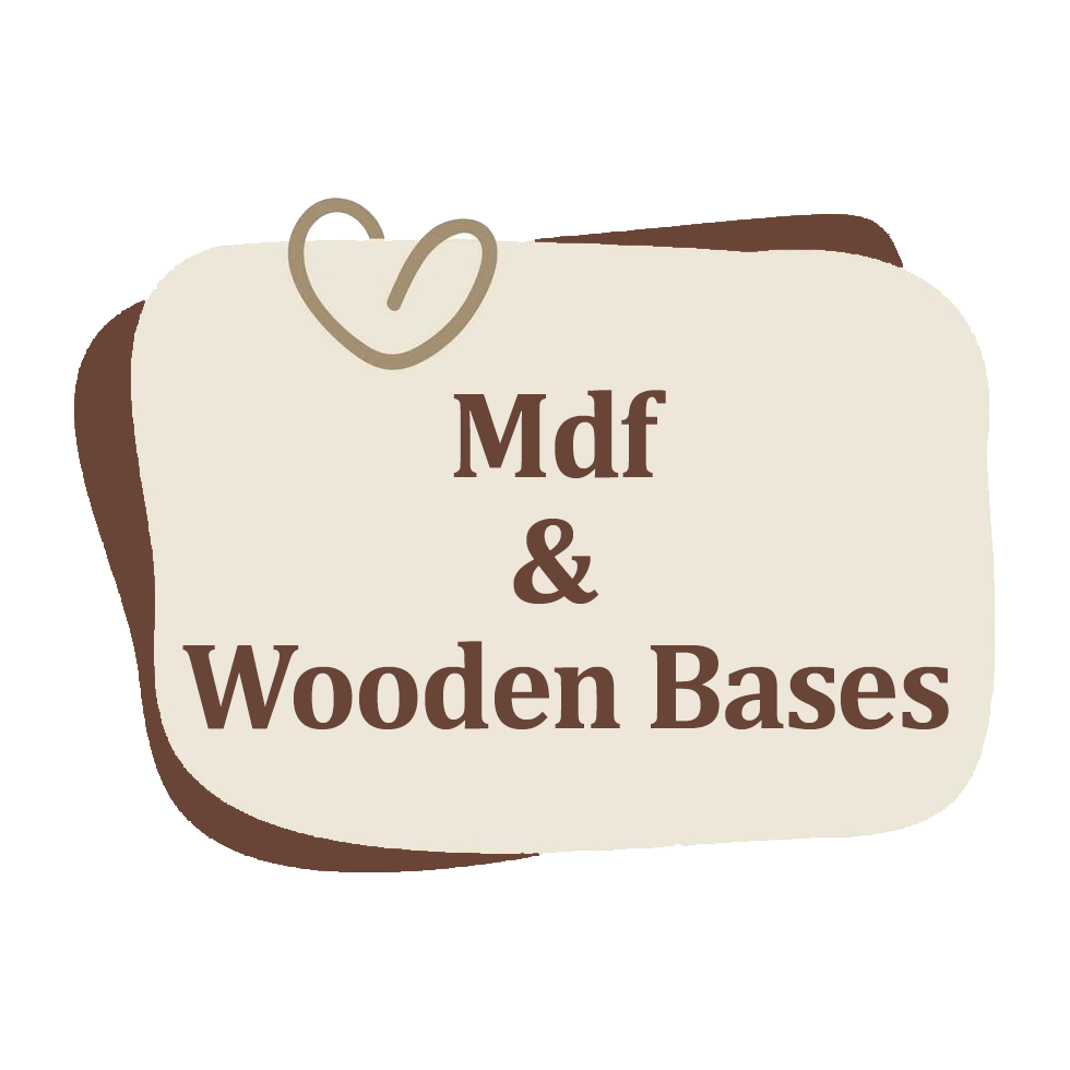 Mdf & Wooden Bases