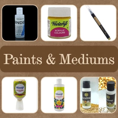 Paints & mediums