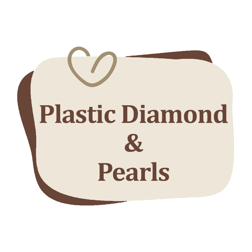Plastic Diamond & Pearls
