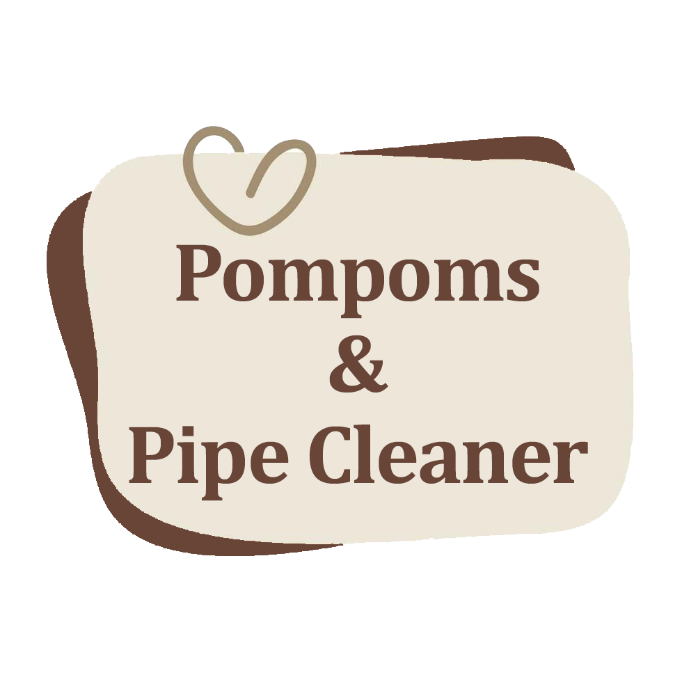Pompoms & Pipe Cleaner