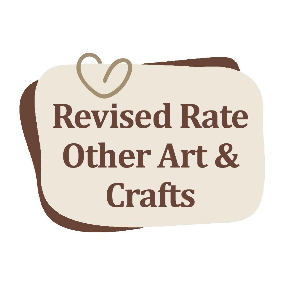 Revised Rate Other Art & Crafts