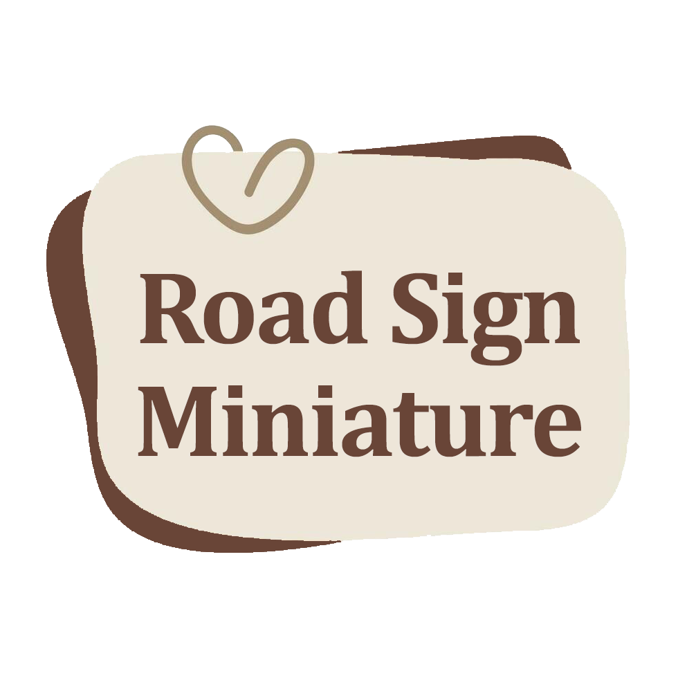 Road Sign Miniatures