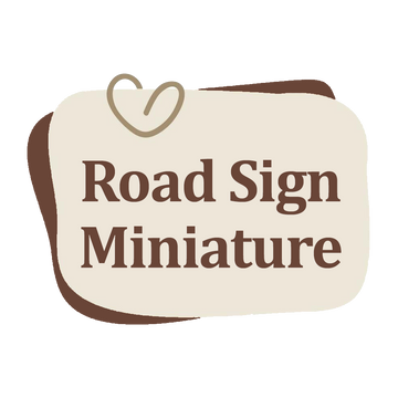 Road Sign Miniatures