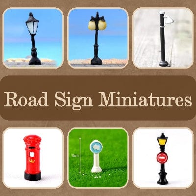 Road Sign Miniatures
