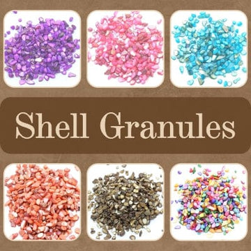 Shell granules
