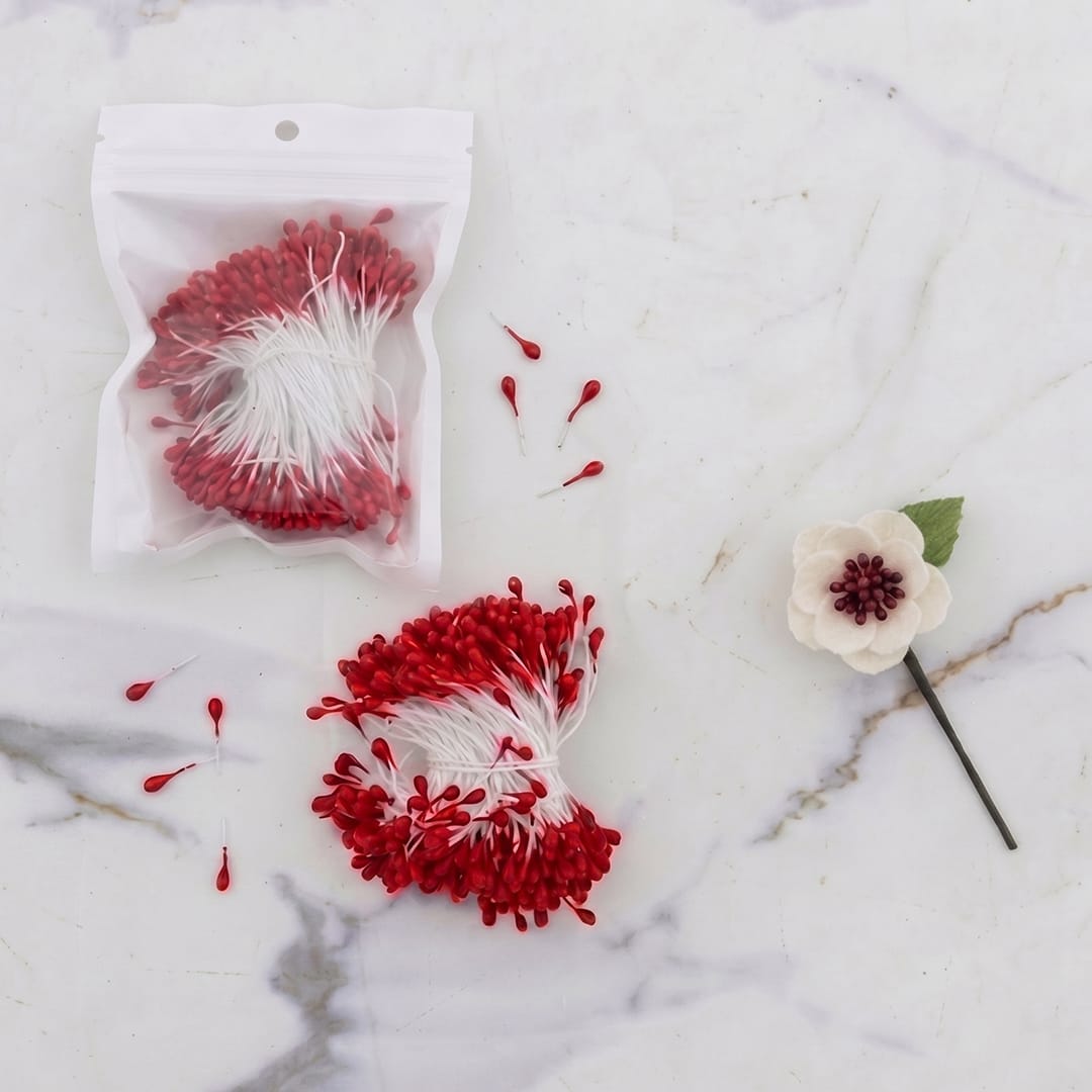 Crafteria Pearl Red IMP Polons For Flower Element