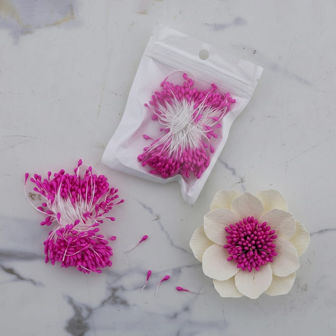 Crafteria Pearl D.Pink IMP Polons For Flower Element