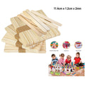 Crafteria SMALL Natural Ice-Cream Sticks