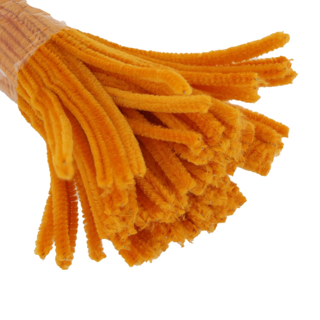 Crafteria G.Yellow Pipe Cleaner Regular Colour (100Pcs/Pack)