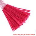 Crafteria Magenta Shimmer Pipe Cleaner (100Pcs Approx.)