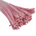 Crafteria Med Pink Pipe Cleaner Regular Colour (100Pcs/Pack)
