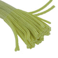Crafteria Light Green Pipe Cleaner Regular Colour (100Pcs/Pack)