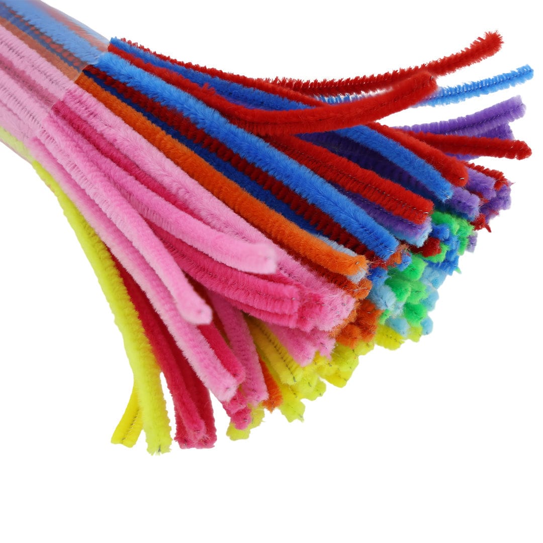 Crafteria Multi Pipe Cleaner Regular Colour (100Pcs/Pack)