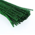 Crafteria Green Pipe Cleaner Zari Mix Colour (100Pcs/Pack)