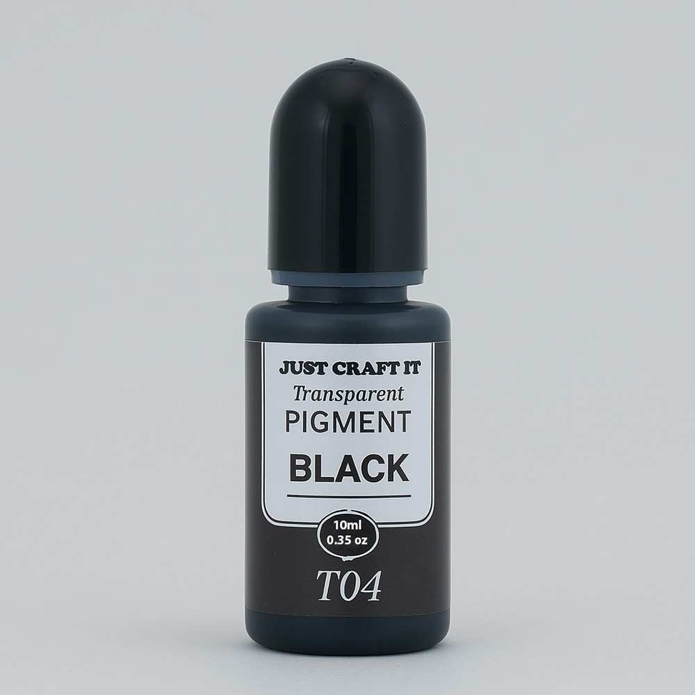Crafteria Black Transparent Pigment Single Colours