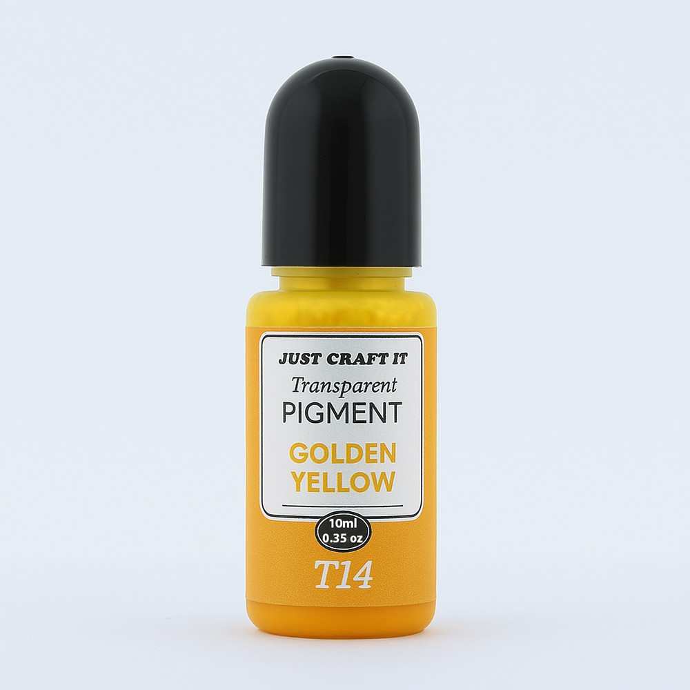 Crafteria Golden Yellow Transparent Pigment Single Colours