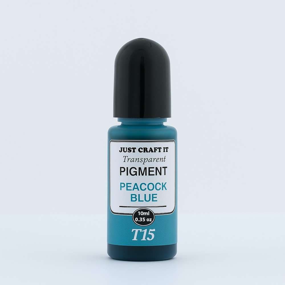 Crafteria Peacock Blue Transparent Pigment Single Colours